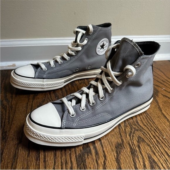 NWOT Converse By You Customs Chuck 70 High Top Shoes Gray Women’s 11 - Picture 1 of 6